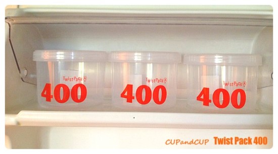 PP 재질 트위스트 보관용기 400  - 냉장고 정리 , 냉동실 수납 , 플라스틱 원형통  - 8가지 사이즈